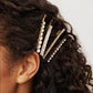 Holiday All Dressed up Rhinestone Bobby Pins 4pc Set