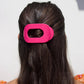 Teleties Flat Round Hair Clip Small Tropical Punch