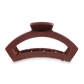 Teleties Open Hair Clip Large Nutmeg