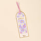 Acrylic Bookmark-Bouquet Beauty Purple