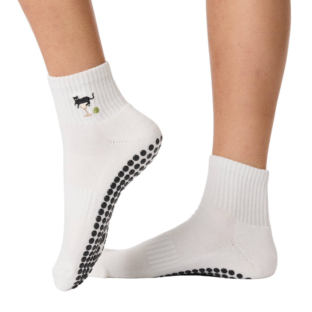 Souls. Cat Martini Grip Socks