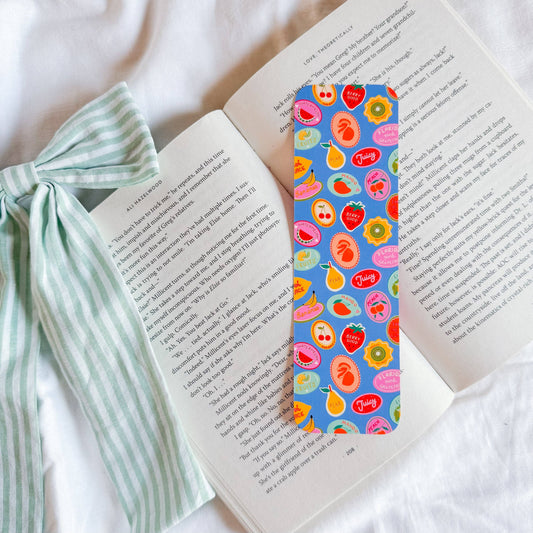 Fruit Stickers Bookmark: No