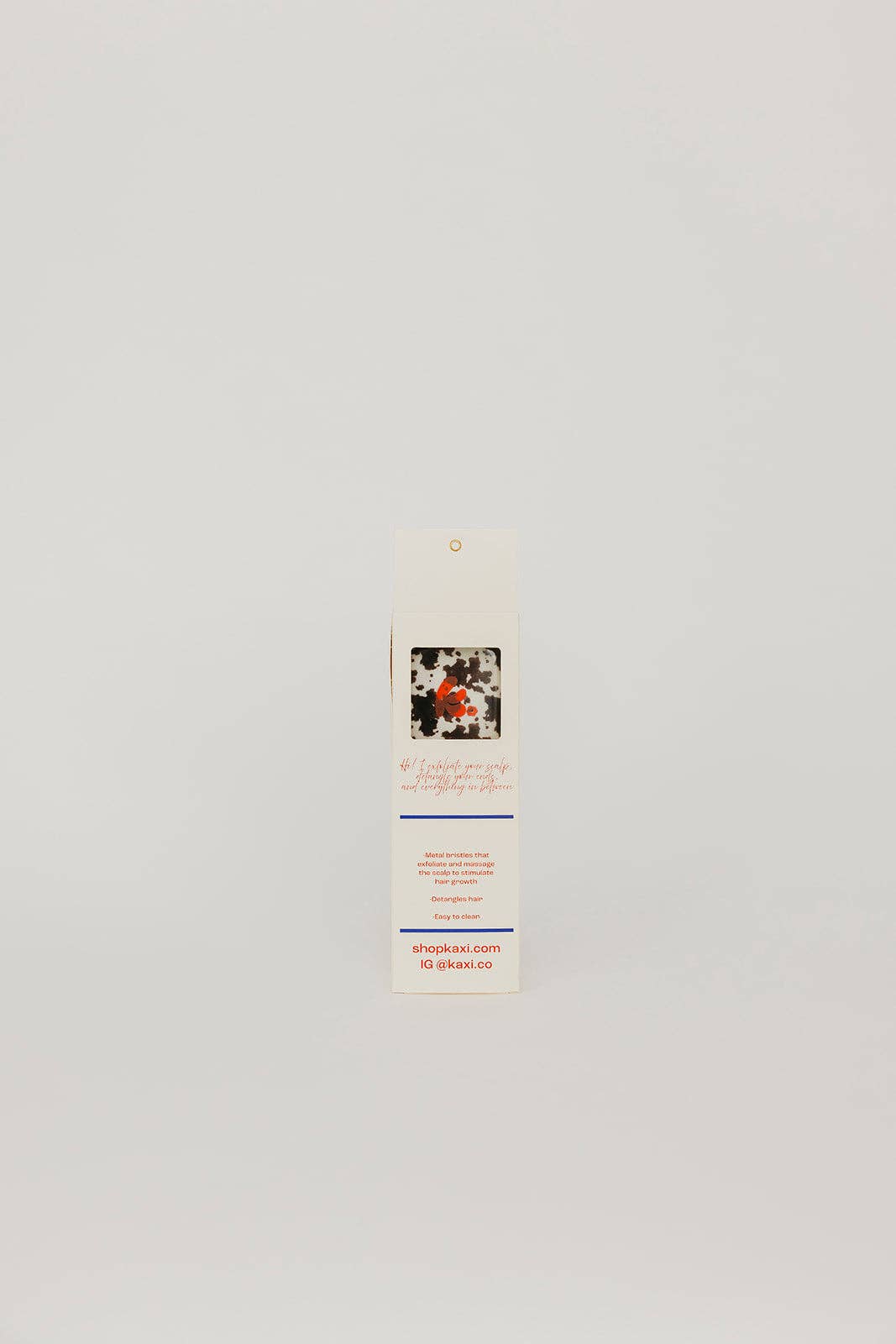 KAXI COW PRINT SCALP TO ENDS BRUSH