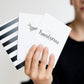 Happy Birthday Handsome Card | Minimalist Birthday Card: Single Card