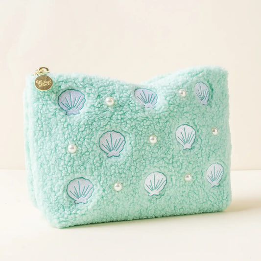 Teddy Pouch- Seashells