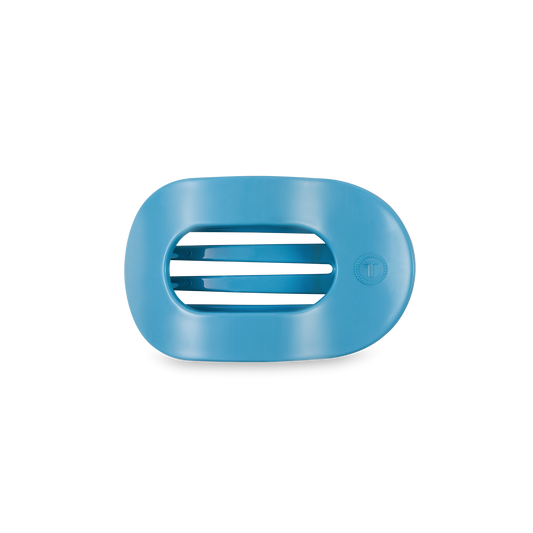 Teleties Flat Round Hair Clip Small Summer Sky