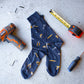 Men’s Construction Mid-Calf Socks