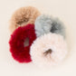 Faux Fur Scrunchie Set-Chill