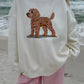 Goldendoodle Embroidered Sweatshirt
