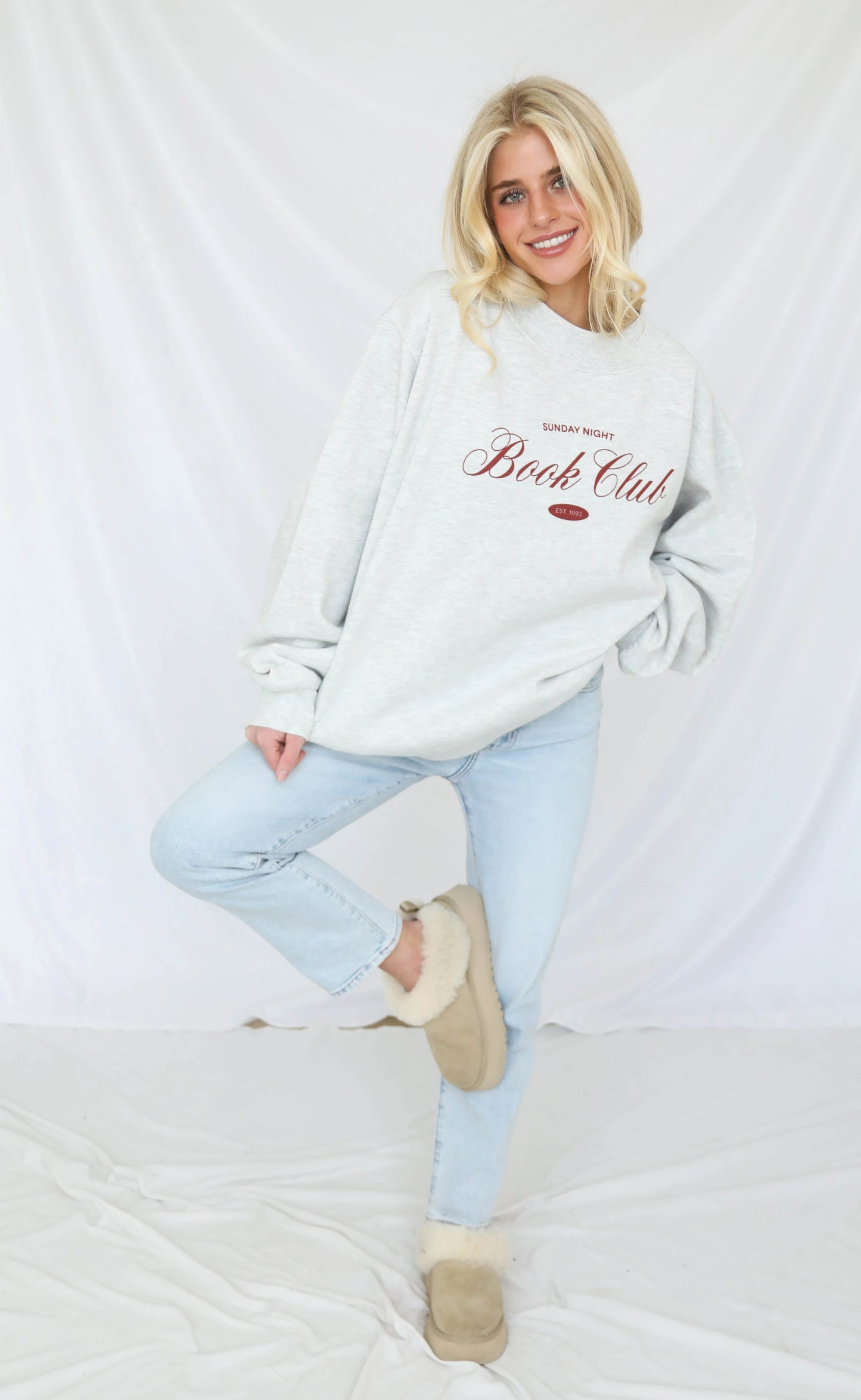 Charlie Southern Sunday Night Book Club Mockneck