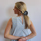 Bow Framed Eclectic Claw Clip