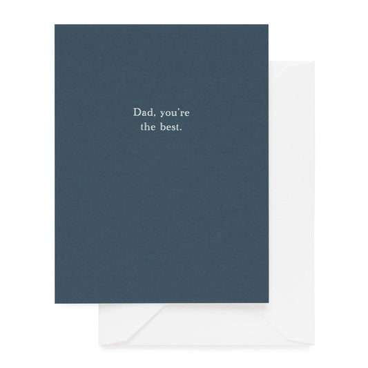 Dad, You're the Best Card