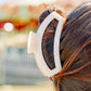 Open Hair Clip | Large | Almond Beige