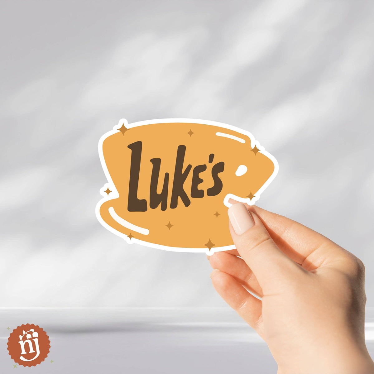Luke's Diner Sticker | Gilmore Girls Inspired