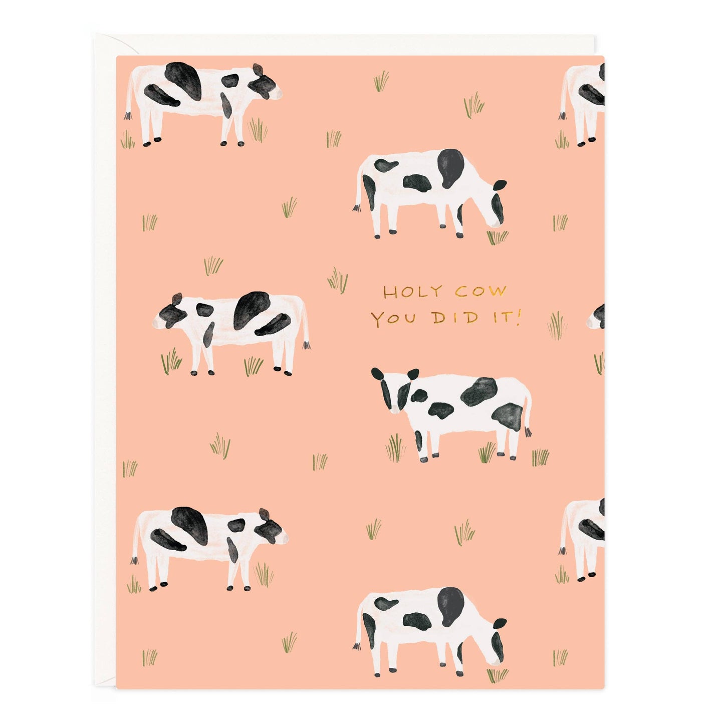 Cow Congrats Greeting Card