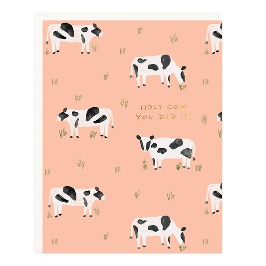 Cow Congrats Greeting Card