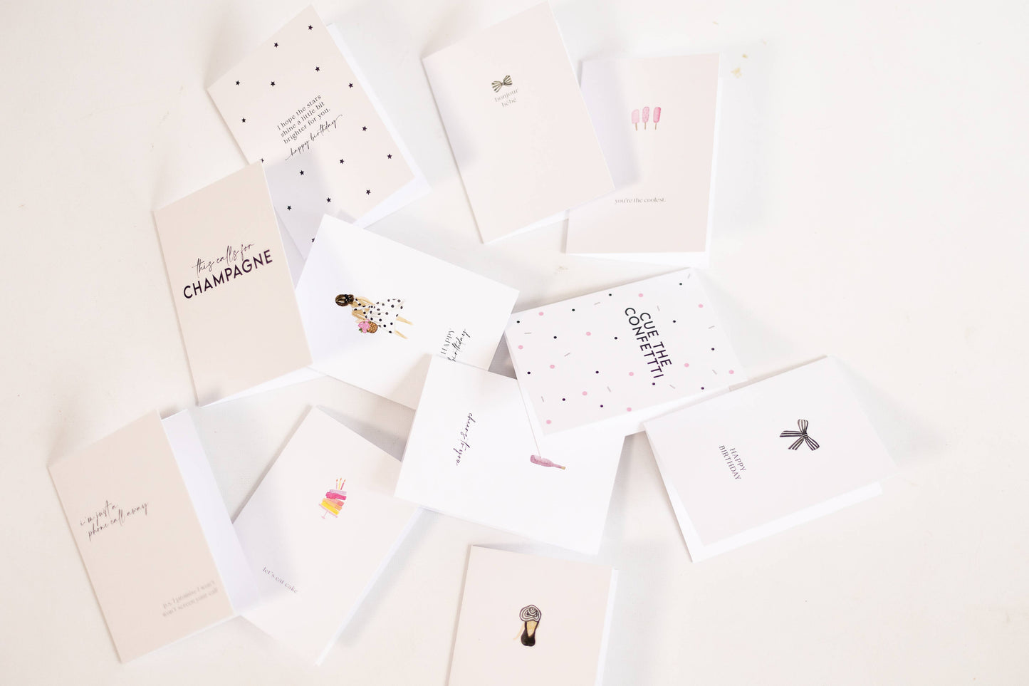Bestie Birthday | Minimalist Classy Birthday Card: Single Card