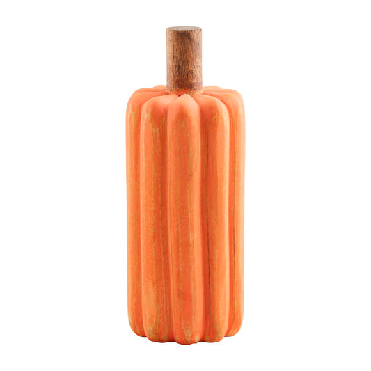 Mudpie Small Wooden Pumpkin Sitter
