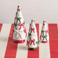 Mudpie Large Bow Ceramic Christmas Tree
