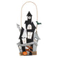 Mudpie Haunted House LED Door Hanger