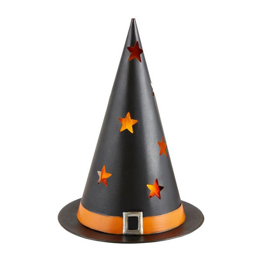 Mudpie Witch Hat Tin Lantern