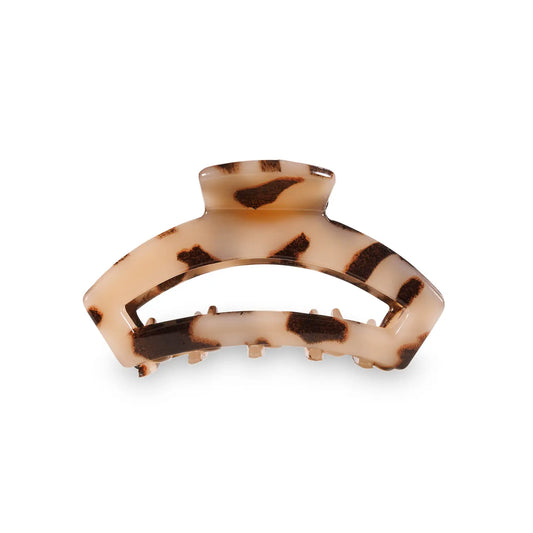 Teleties Open Hair Clip | Tiny | Blonde Tortoise