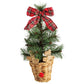 Mudpie Small Reindeer Pot With Mini Tree