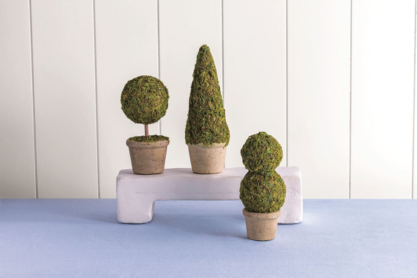 Mudpie Moss Covered Topiary