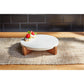 Mudpie Marble Server With Wood Stand