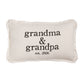Mudpie Grandparent Est. 2026 Pillow