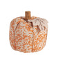 Mudpie Small Printed Stuffed Pumpkin