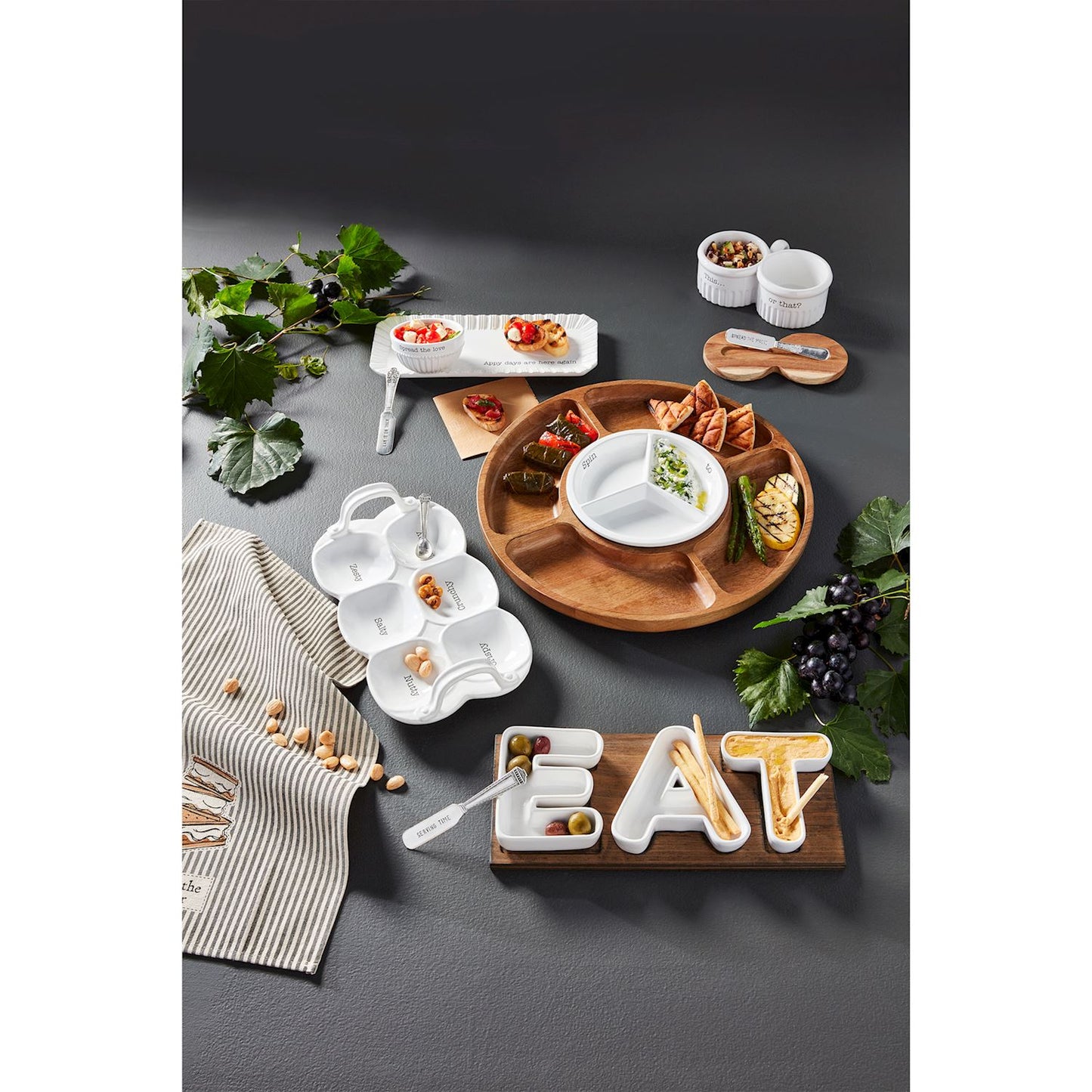 Mudpie EAT Tidbit Board Set