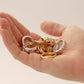 Made By Mary Mini Gloss Ring Silver