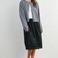 Long Sleeve Buttoned Cropped Cardigan