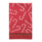 Mudpie Christmas Candy Cane Jacquard Towel