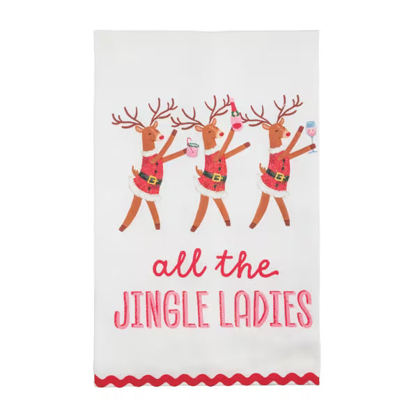 Mudpie Holiday Bar Towel