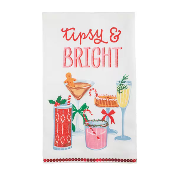 Mudpie Holiday Bar Towel
