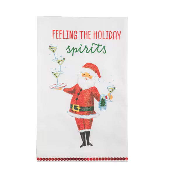 Mudpie Holiday Bar Towel