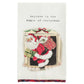 Mudpie Tartan Hem Christmas Tea Towel