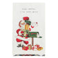 Mudpie Tartan Hem Christmas Tea Towel