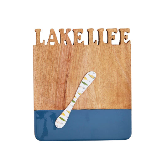 Mudpie Lake Life Cut Out Board
