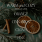 Warm and Cozy Soy Candle - 20oz Pumpkin Jar