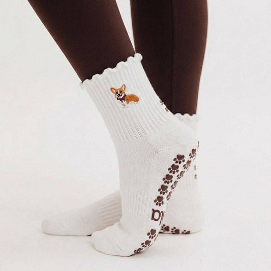 Corgi Grip Socks