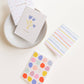 Birthday Stripes Greeting Card