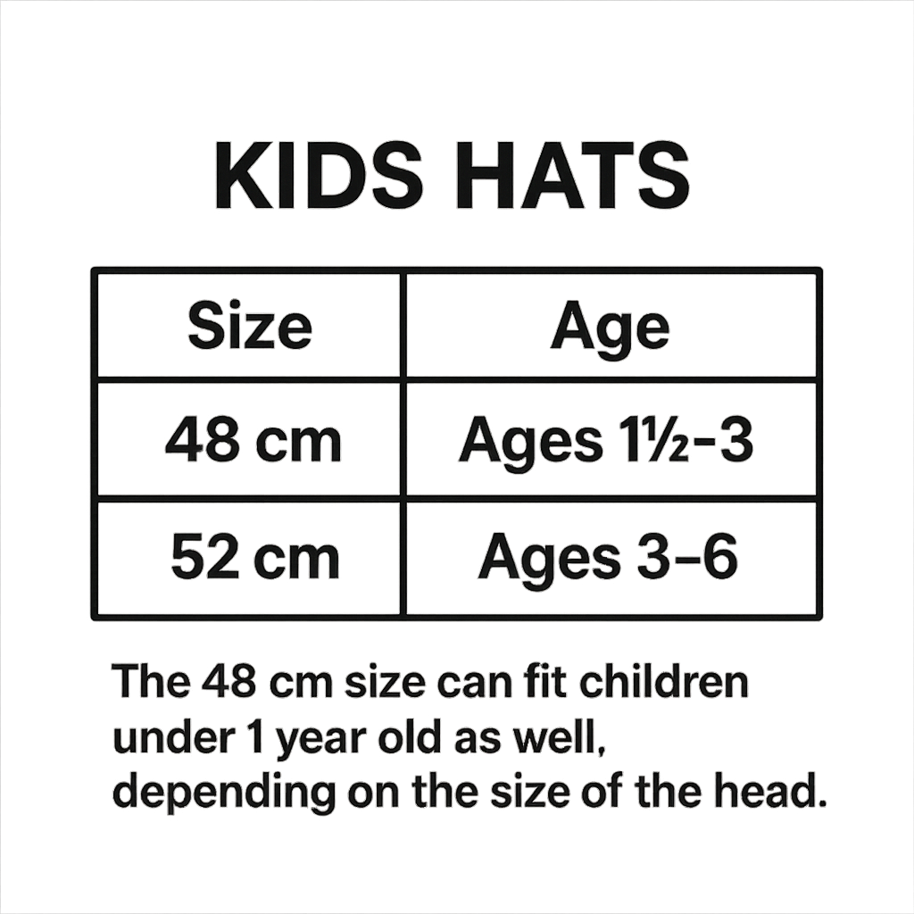 Kids I Love Dad Embroidered Hat - Cream Cotton: 52cm (3 - 6 Years Old)