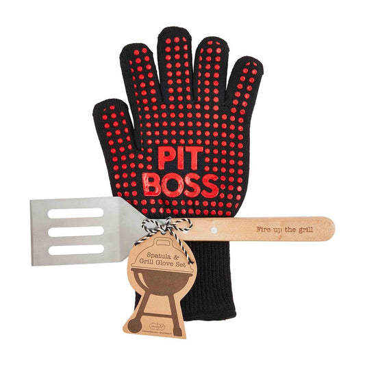 Mudpie Grill Glove Spatula Tong Set