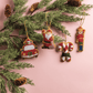 Mudpie Beaded Christmas Ornament