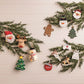 Mudpie Light Up Plush Tree Ornament