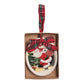 Mudpie Holiday Scene Ornament