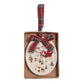 Mudpie Holiday Scene Ornament
